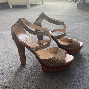 Jimmy Choo bronze sandal
